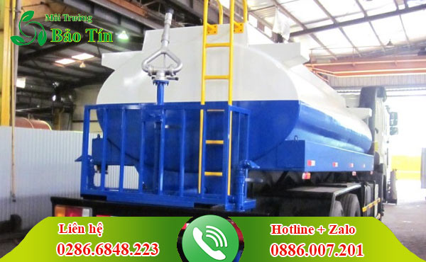 Cho thuê xe bồn chở nước ở Biên Hòa rửa đường, tưới cây