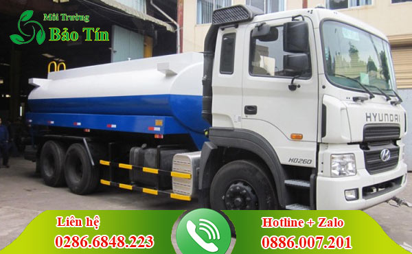 Cho thuê xe bồn chở nước ở Biên Hòa rửa đường, tưới cây